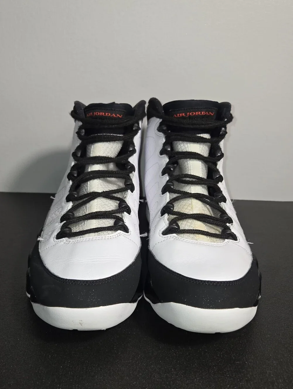 Air Jordan 9 Retro Space Jam  Black White 2016  302370-112 Size 12